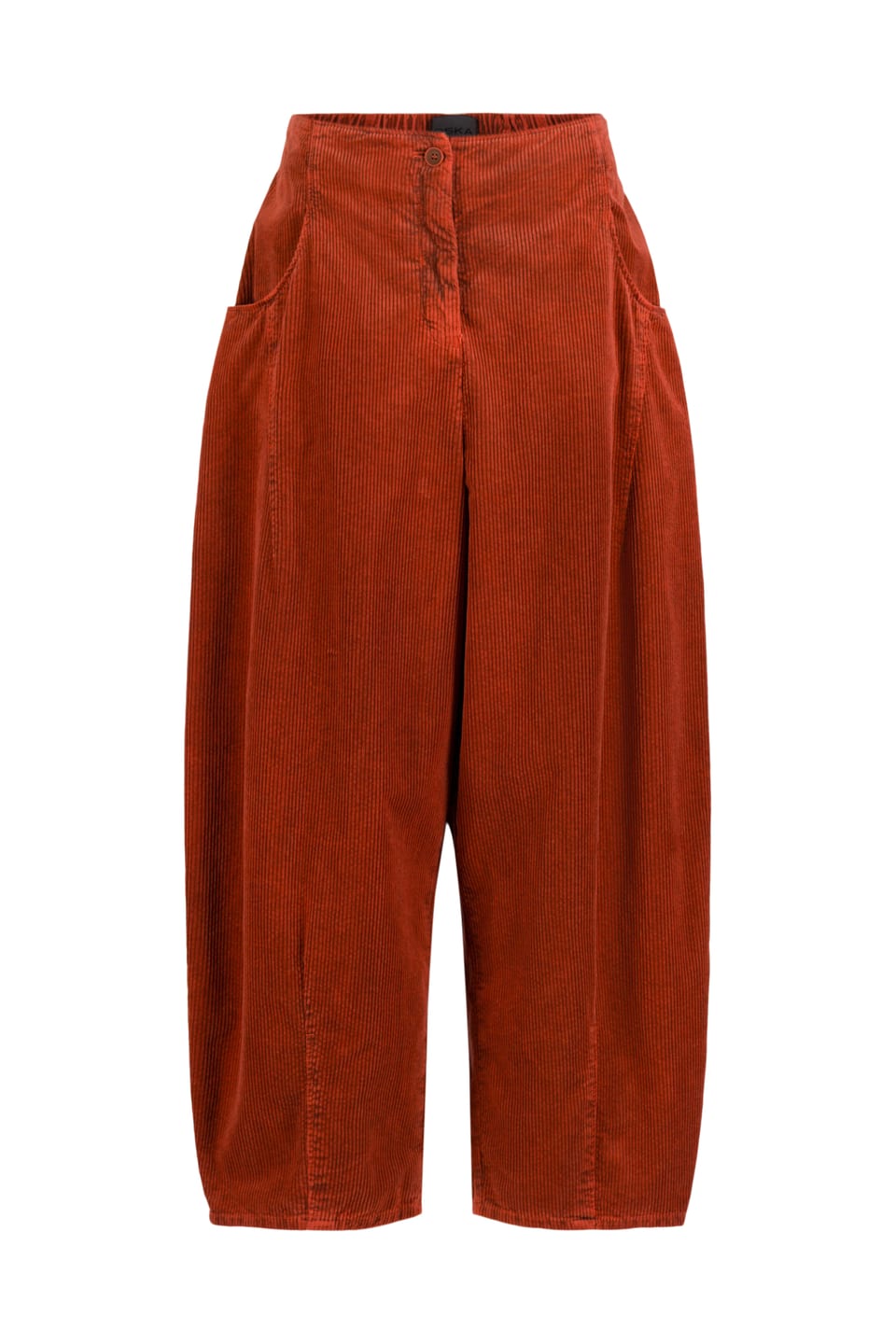 Trousers 521 - Pure cotton corduroy - 232ORANGE - 10250710073