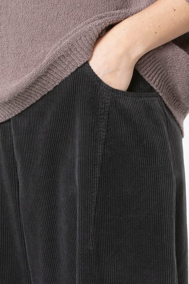 Trousers 521 - Pure cotton corduroy - 980SEPIA - 10250710073