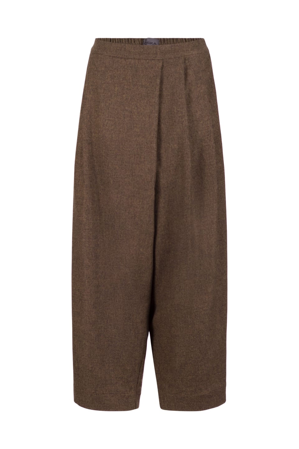 Trousers 522 - Wool blend with ECOVERO™ viscose - 760TOBACCO - 10250710074