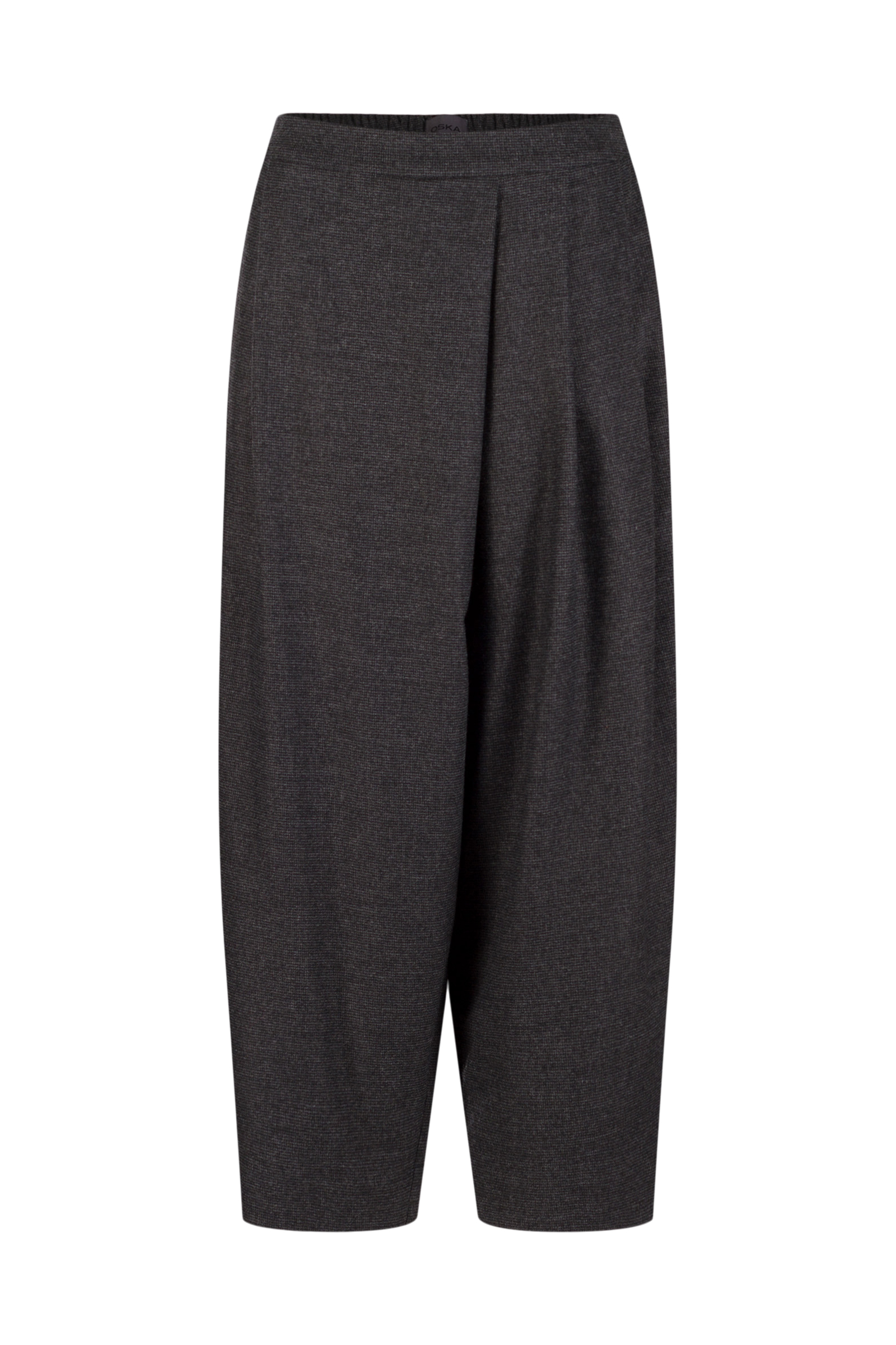 Trousers 522 Grey Wool blend with ECOVERO™ viscose