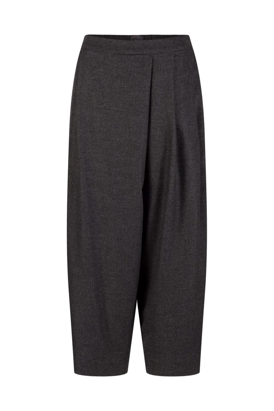Trousers 522 - Wool blend with ECOVERO™ viscose - 940MOUSE - 10250710074