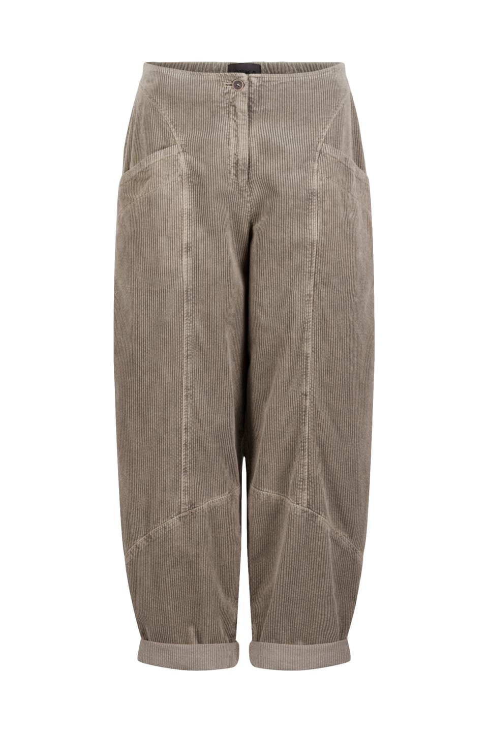Trousers 523 - Pure cotton corduroy - 122ECRU - 10250710075