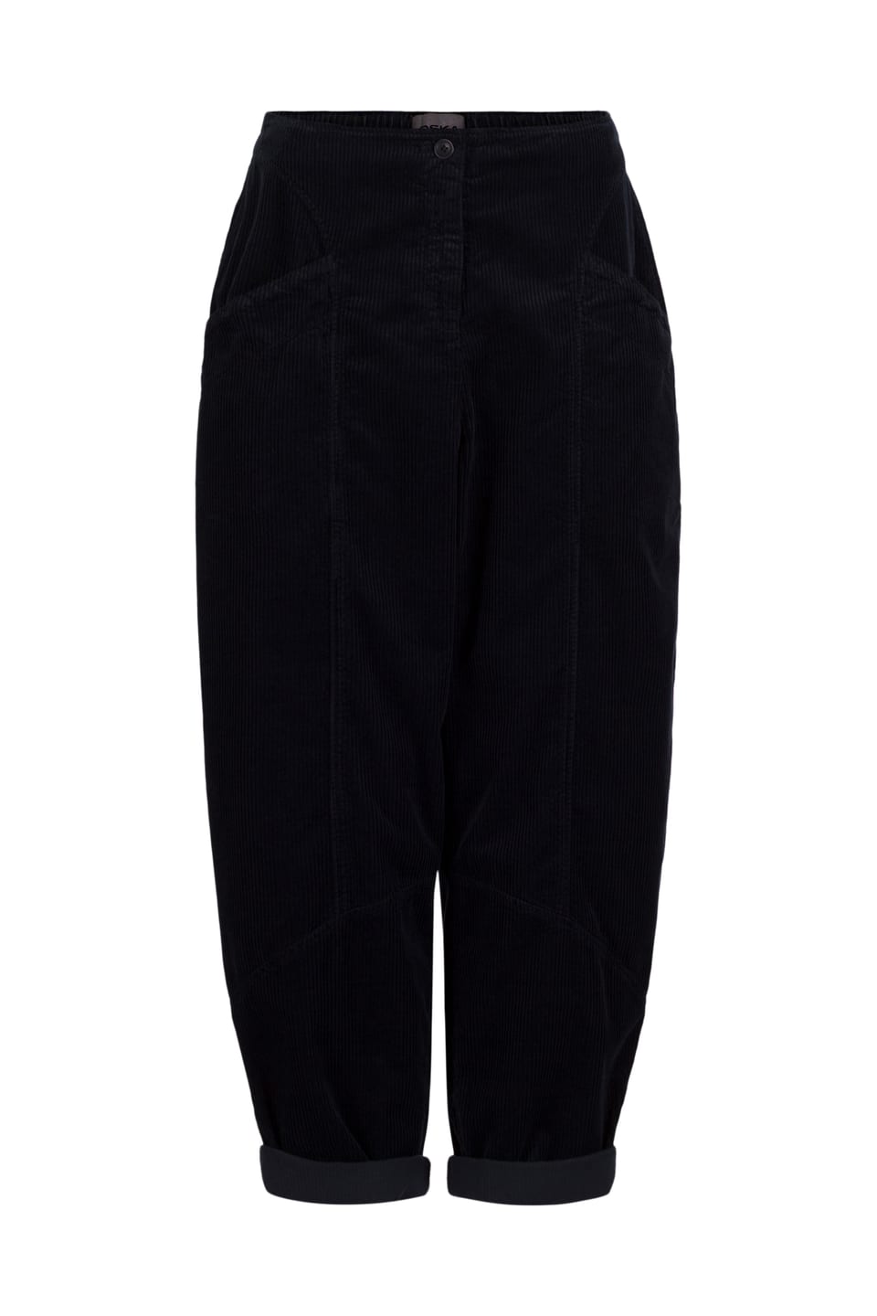Trousers 523 - Pure cotton corduroy - 490NAVY - 10250710075