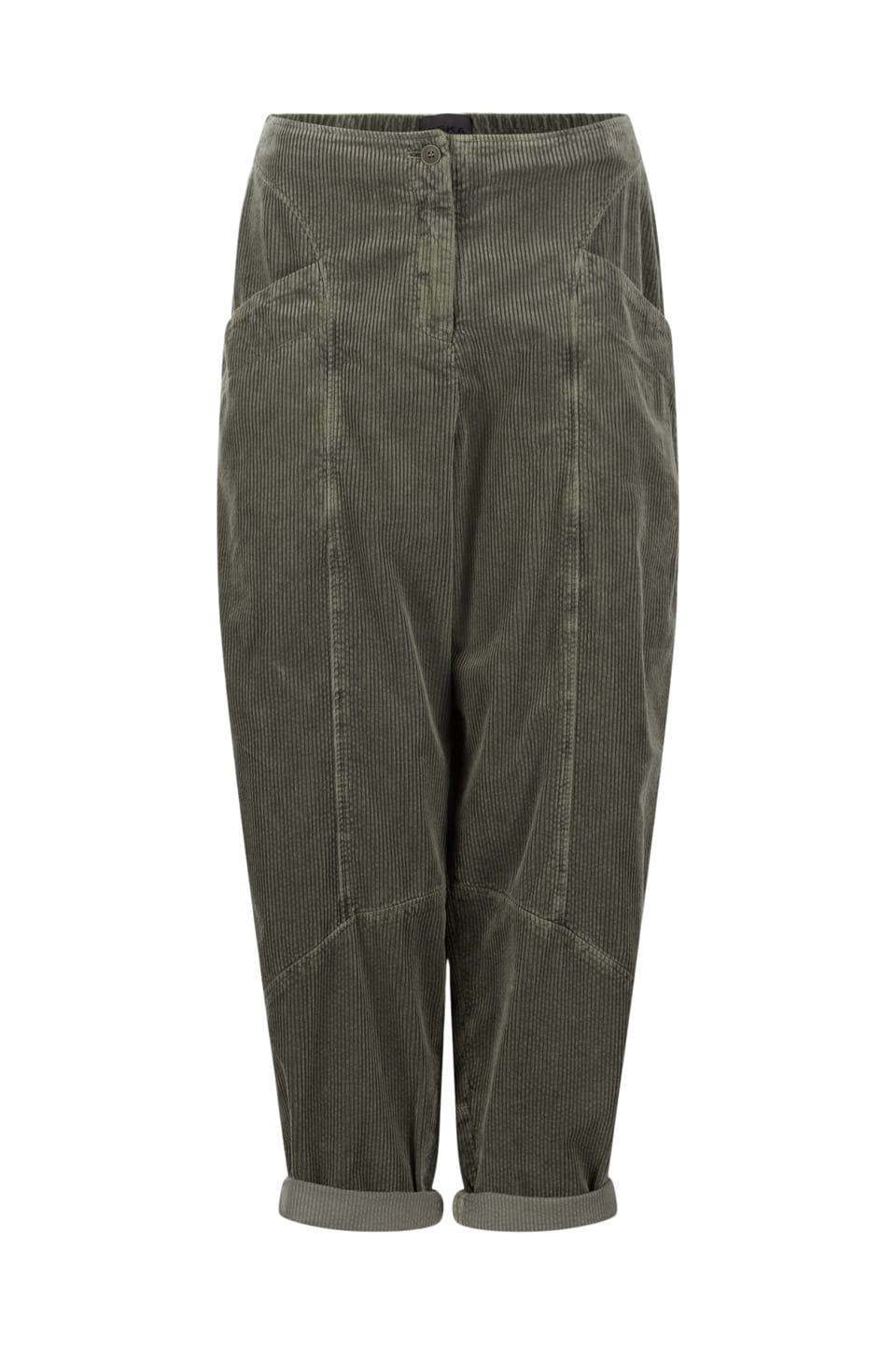 Trousers 523 - Pure cotton corduroy - 642THISTLE - 10250710075