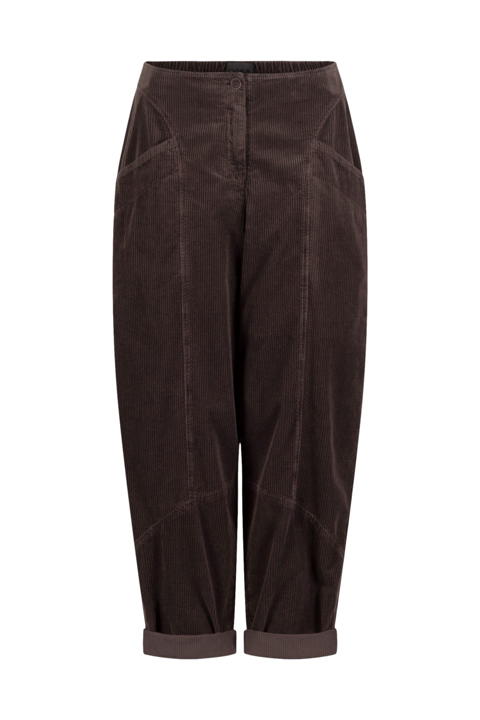 Trousers 523 - Pure cotton corduroy - 872TAUPE - 10250710075