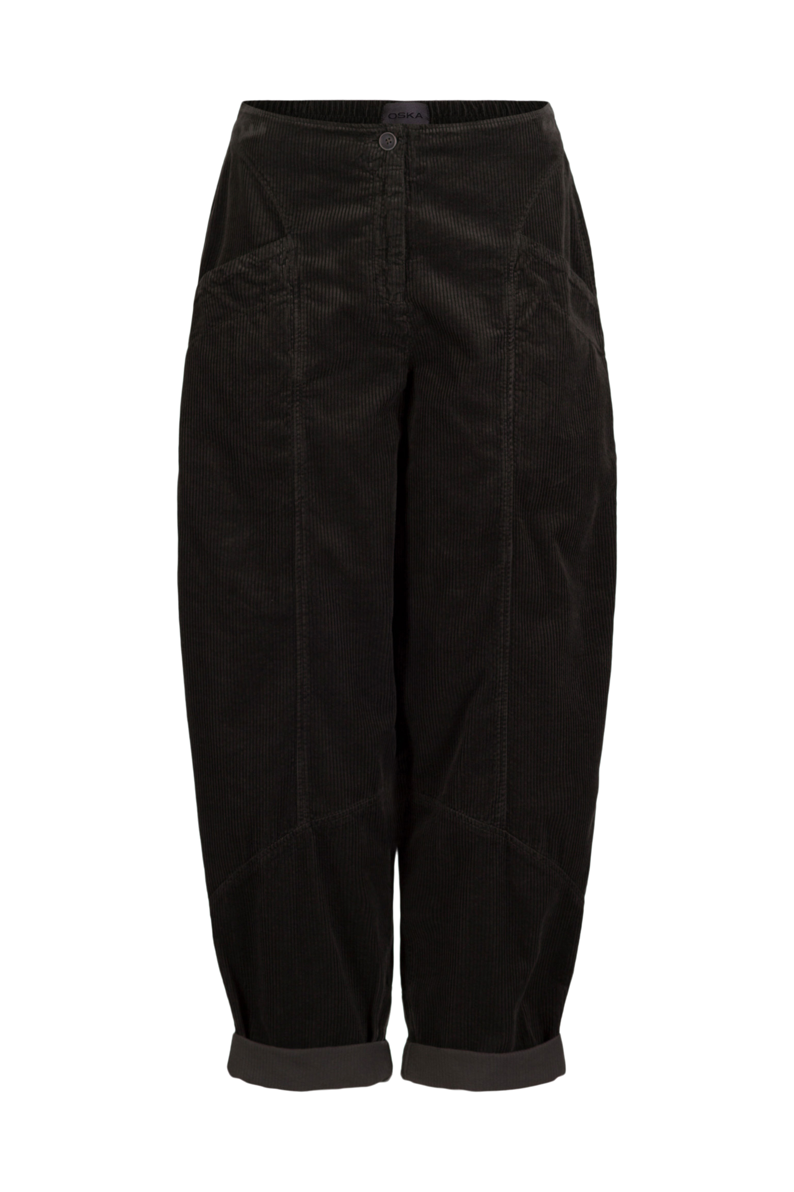 Trousers 523 Grey Pure cotton corduroy