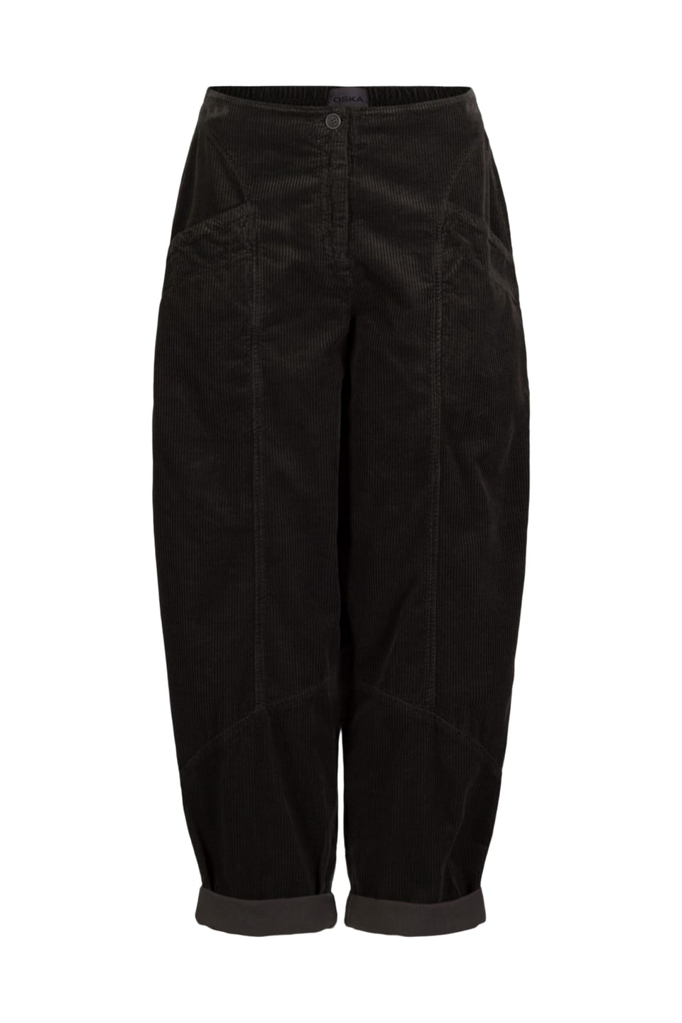 Trousers 523 - Pure cotton corduroy - 980SEPIA - 10250710075