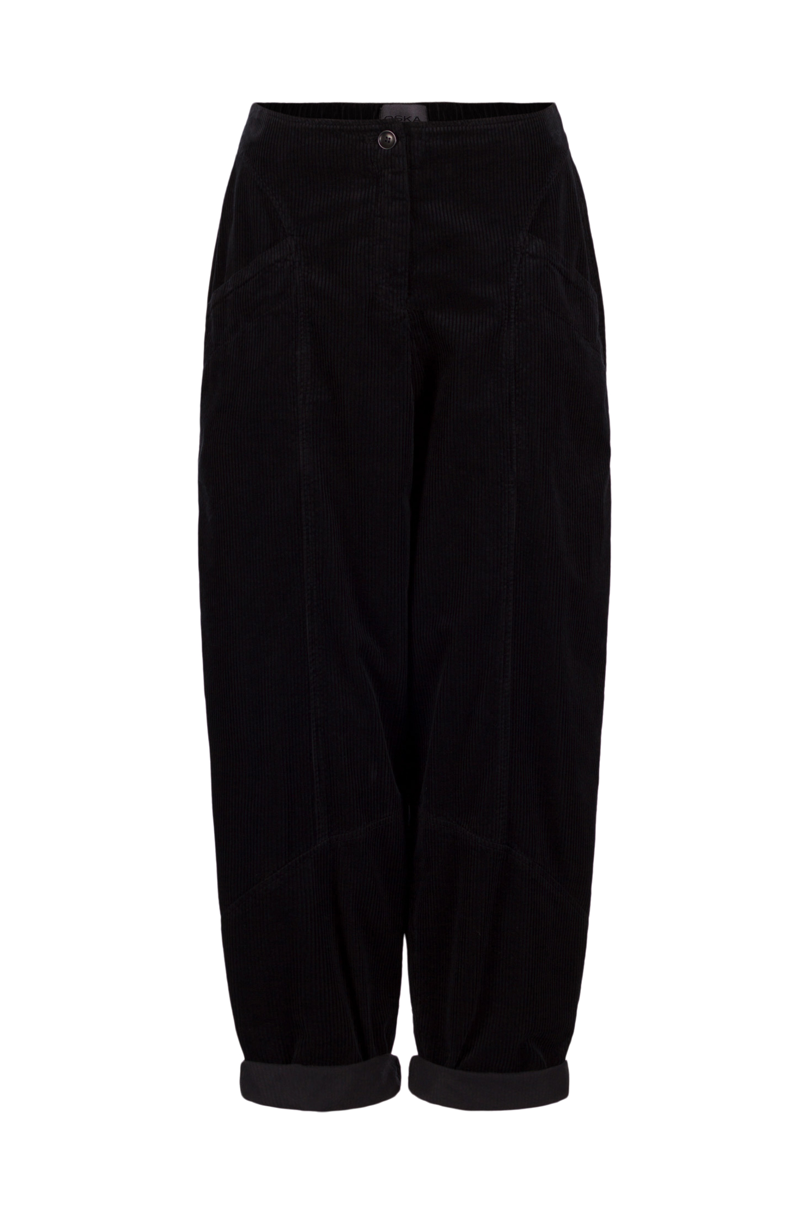 Trousers 523 Grey Pure cotton corduroy