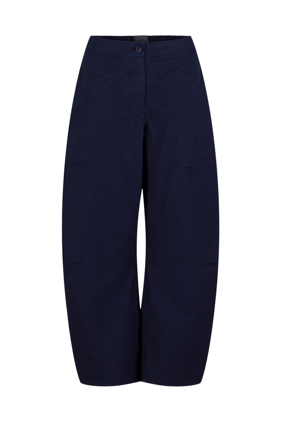 Trousers 524 - Cotton dobby stretch - 480MIDNIGHT - 10250710076