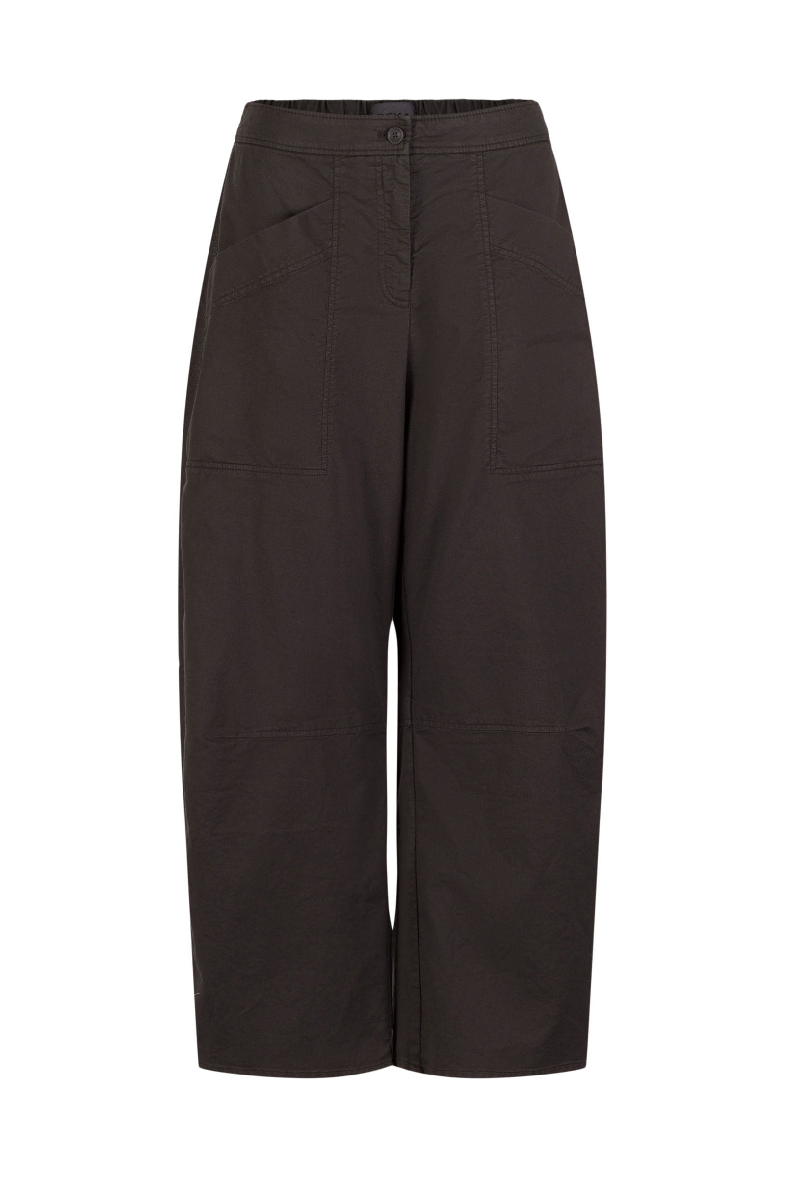 Trousers 524 Grey Cotton dobby stretch