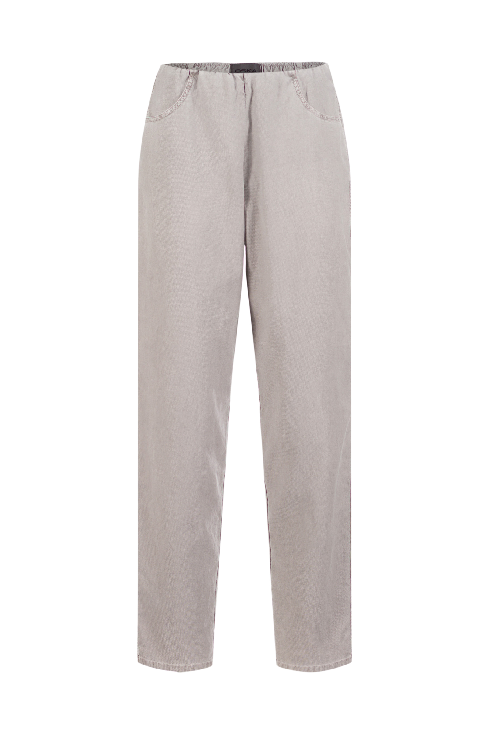 Trousers 525 Grey Cotton dobby stretch