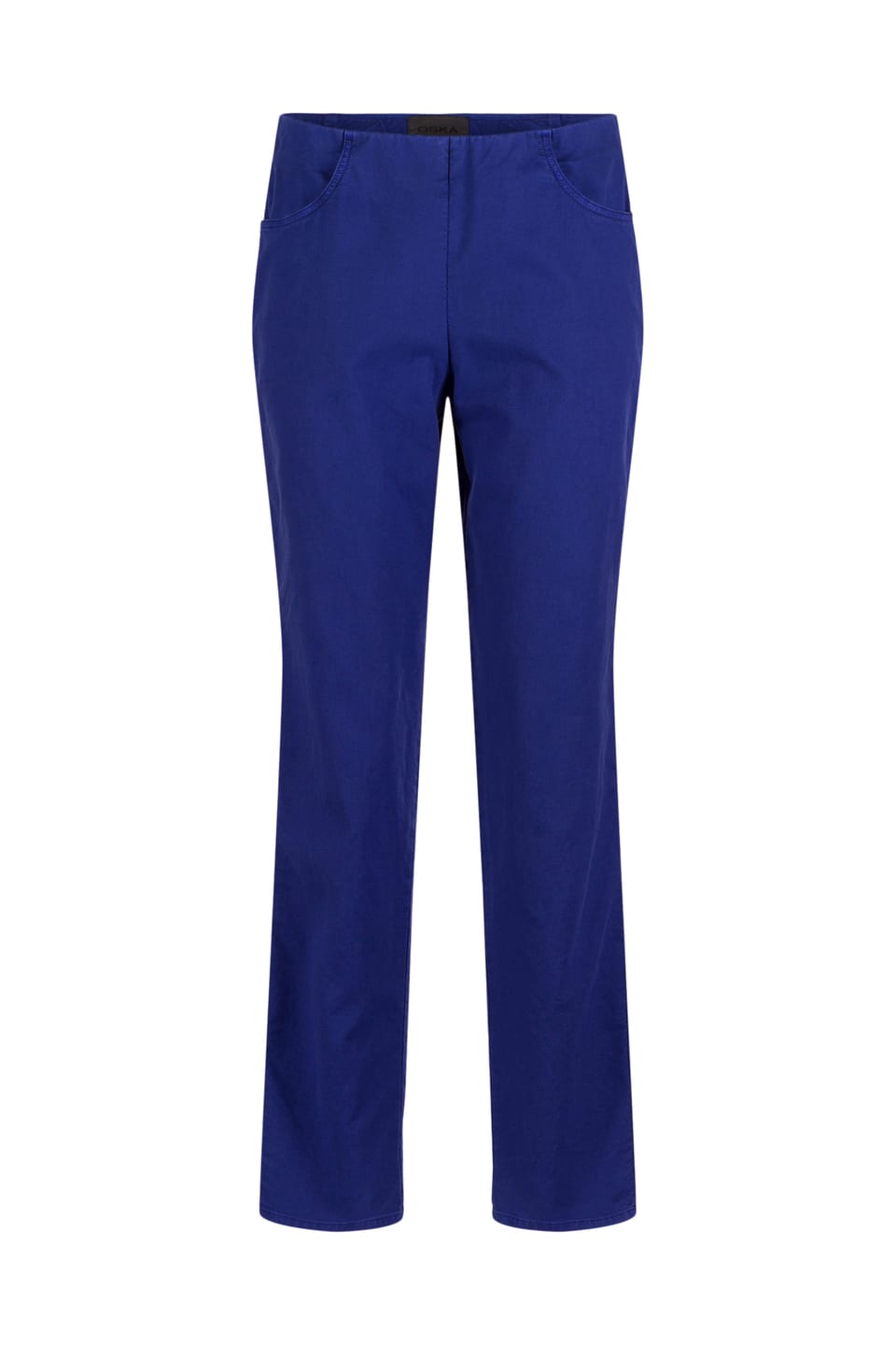 Trousers 525 - Cotton dobby stretch - 462CLEMATIS - 10250710077