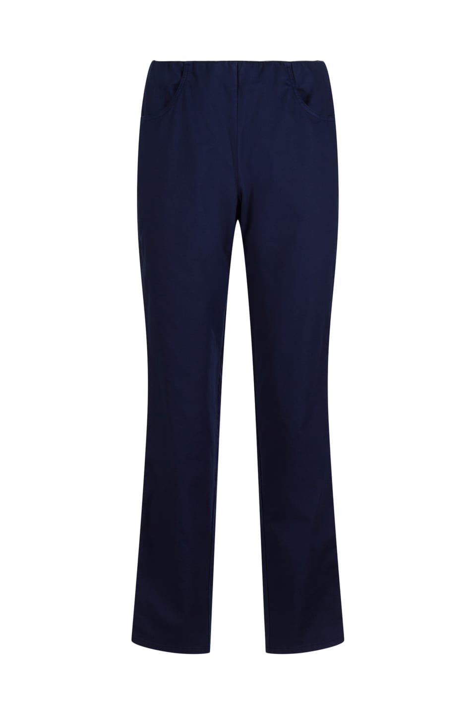Trousers 525 - Cotton dobby stretch - 480MIDNIGHT - 10250710077