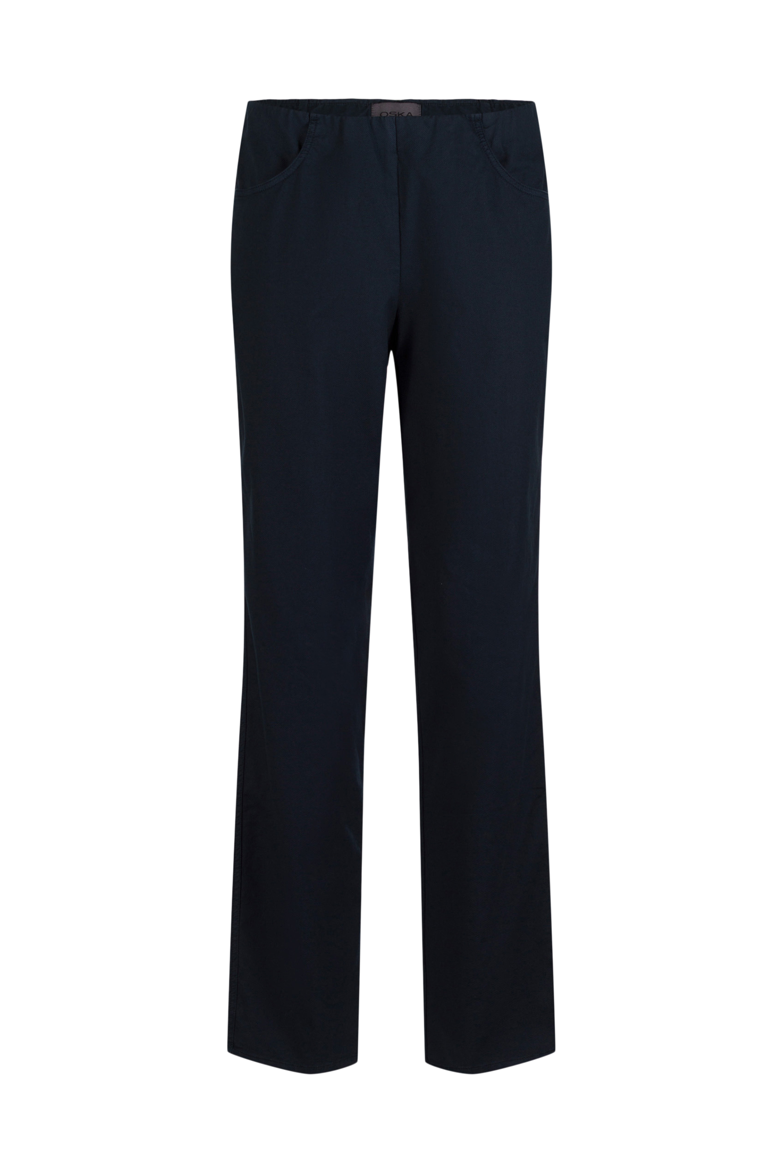 Trousers 525 Blue Cotton dobby stretch