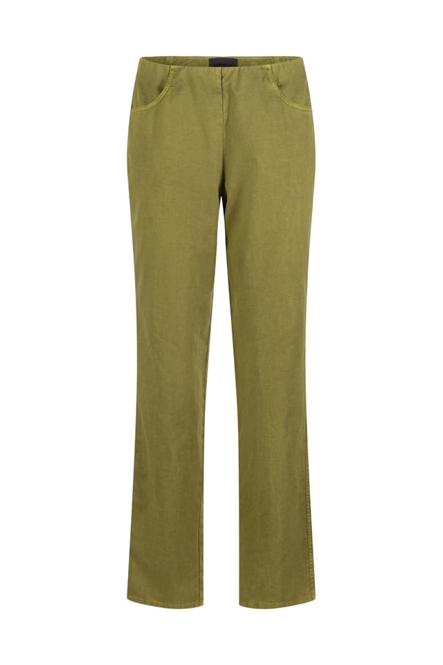 Trousers 525 - Cotton dobby stretch - 742OASIS - 10250710077