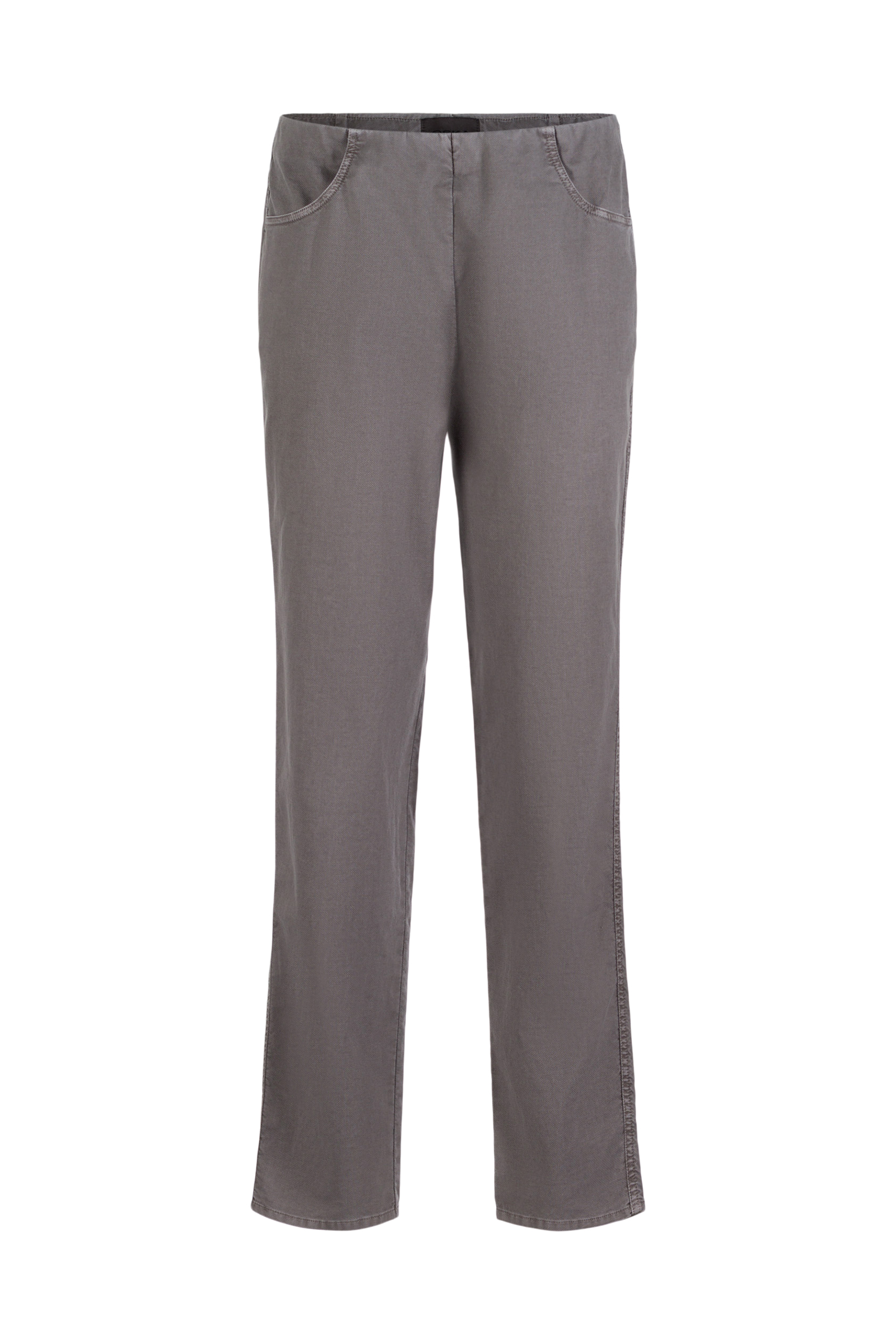 Trousers 525 Grey Cotton dobby stretch