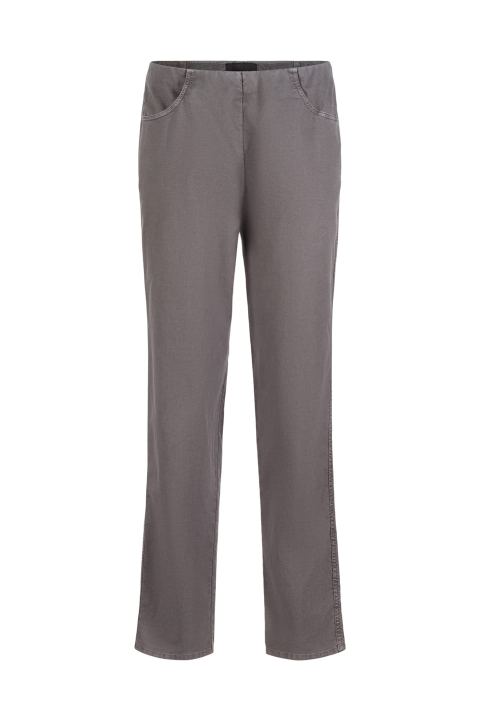 Trousers 525 - Cotton dobby stretch - 942MOUSE - 10250710077