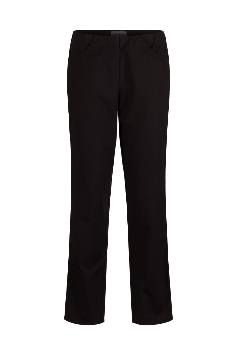 Trousers 525 - Cotton dobby stretch - 990BLACK - 10250710077