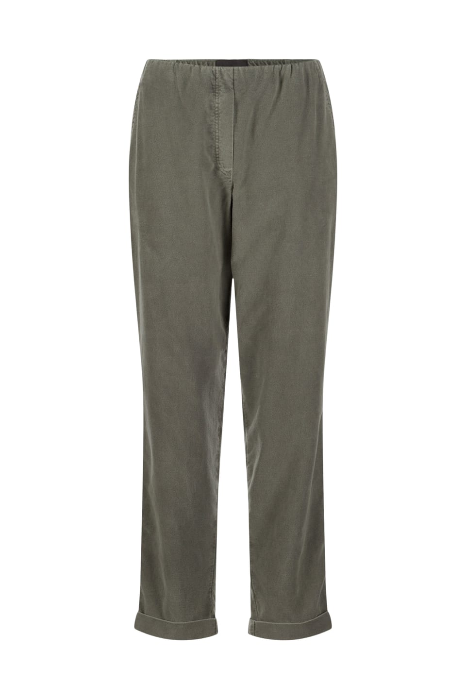 Trousers 526 - Stretchy cotton-lyocell moleskin - 642THISTLE - 10250710078