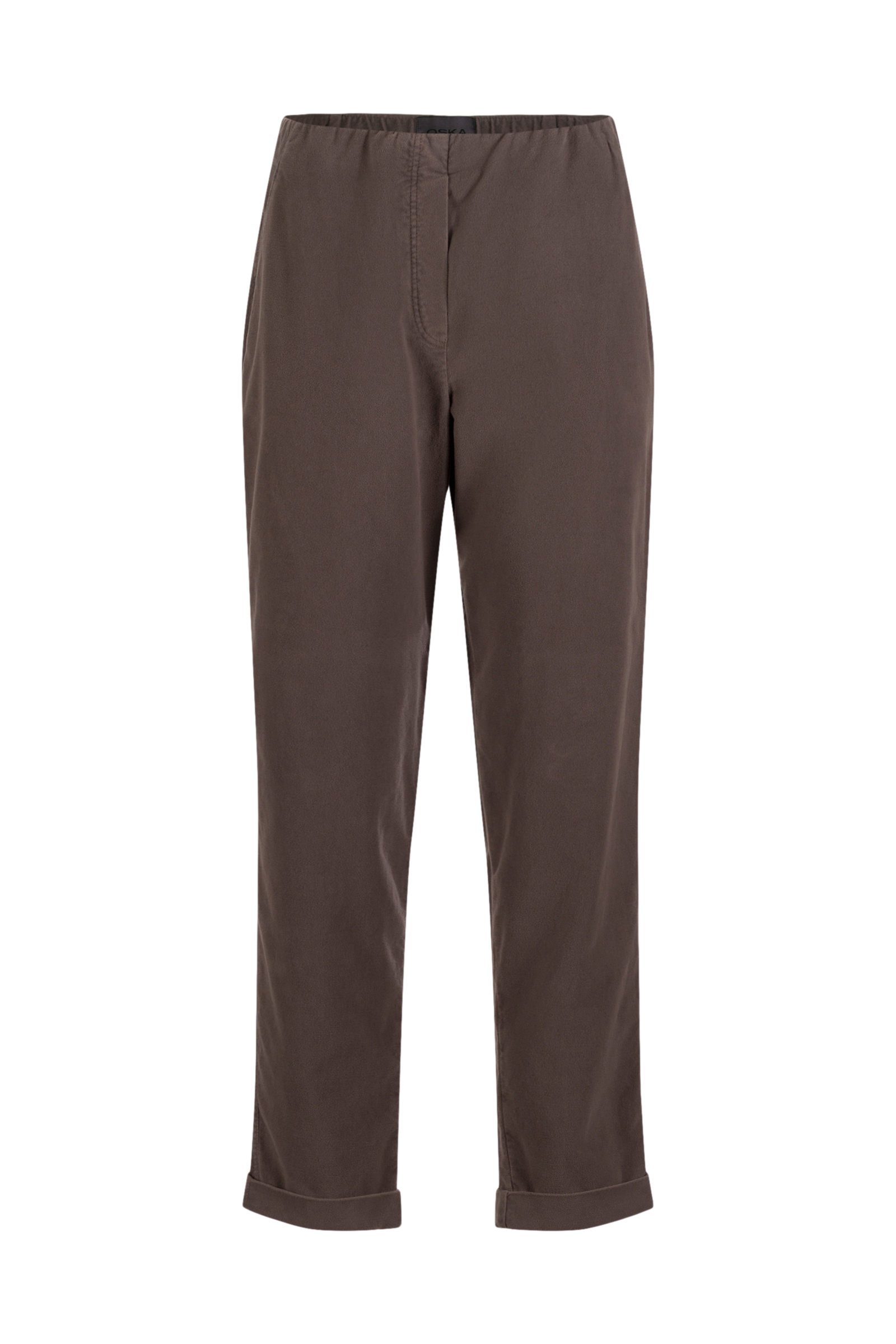 Trousers 526 Grey Stretchy cotton-lyocell moleskin