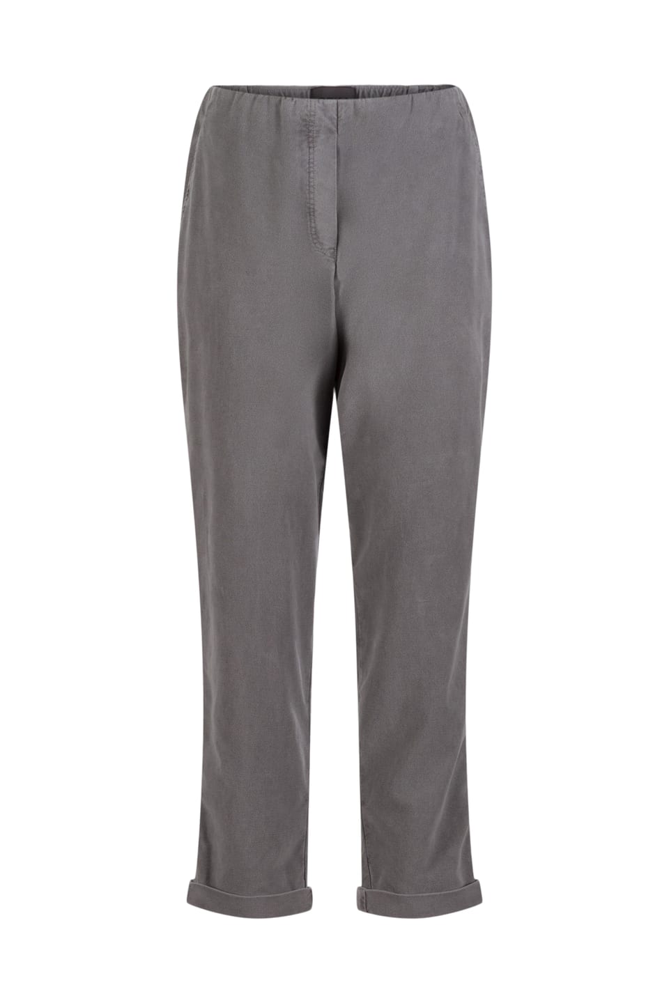 Trousers 526 - Stretchy cotton-lyocell moleskin - 942MOUSE - 10250710078