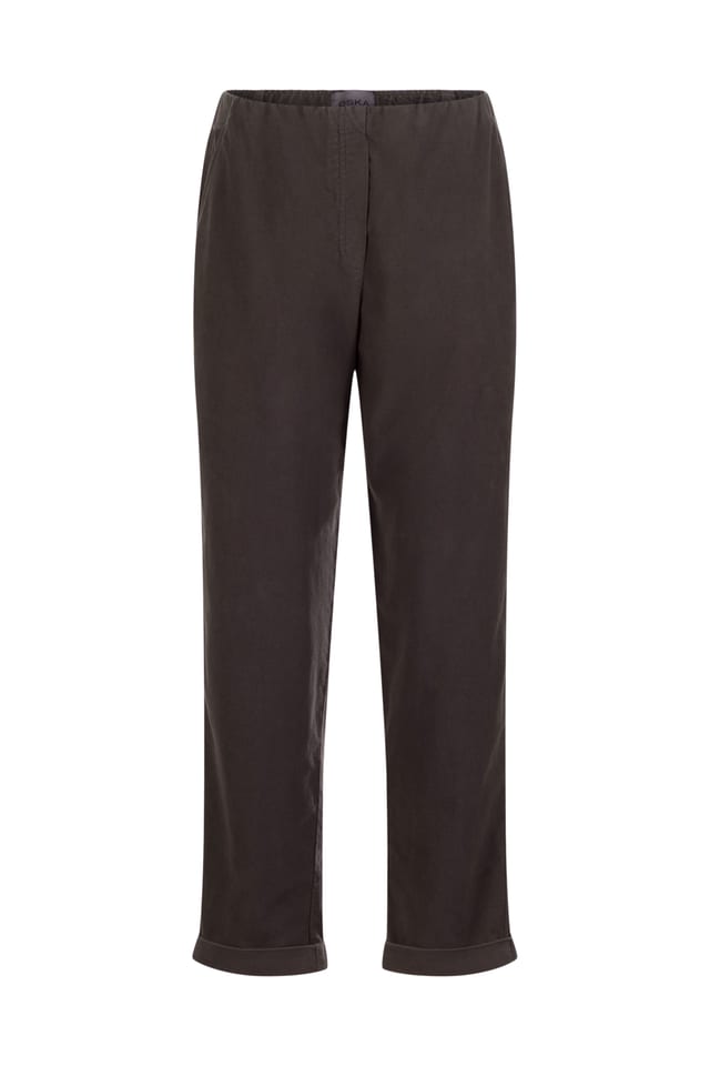 Hose 526 - Elastischer Baumwoll-Lyocell Moleskin - 980SEPIA - 10250710078