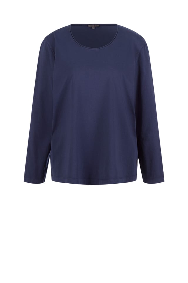 Shirt 504 - Organic cotton jersey - 480MIDNIGHT - 10250710082