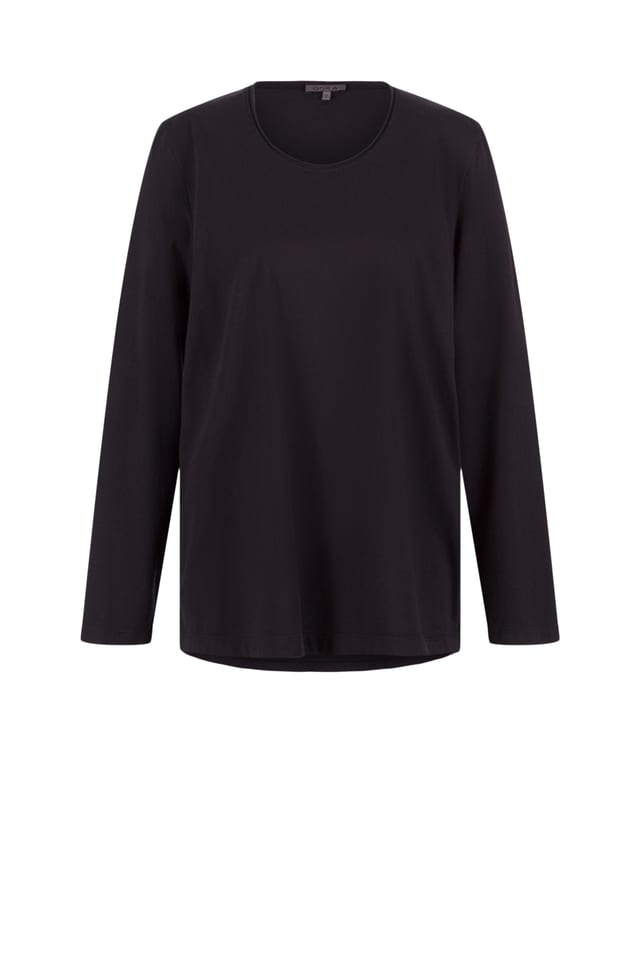 Shirt 504 - Organic cotton jersey - 990BLACK - 10250710082