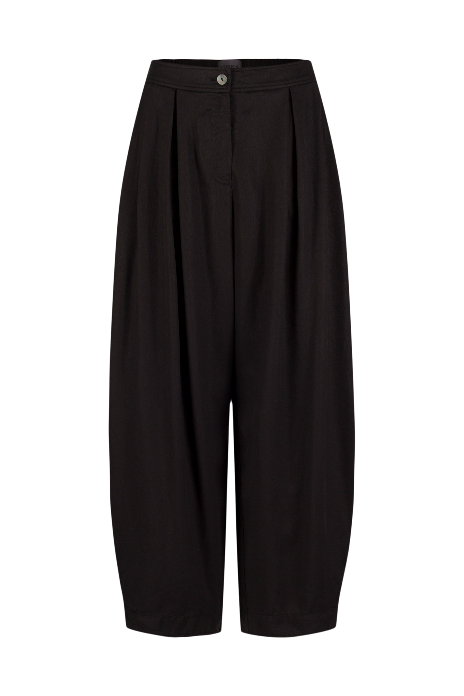 Trousers 527 Grey Pure lyocell piqué