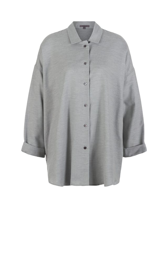 Bluse 518 - Baumwoll-Kaschmir-Hahnentritt - 10250710092