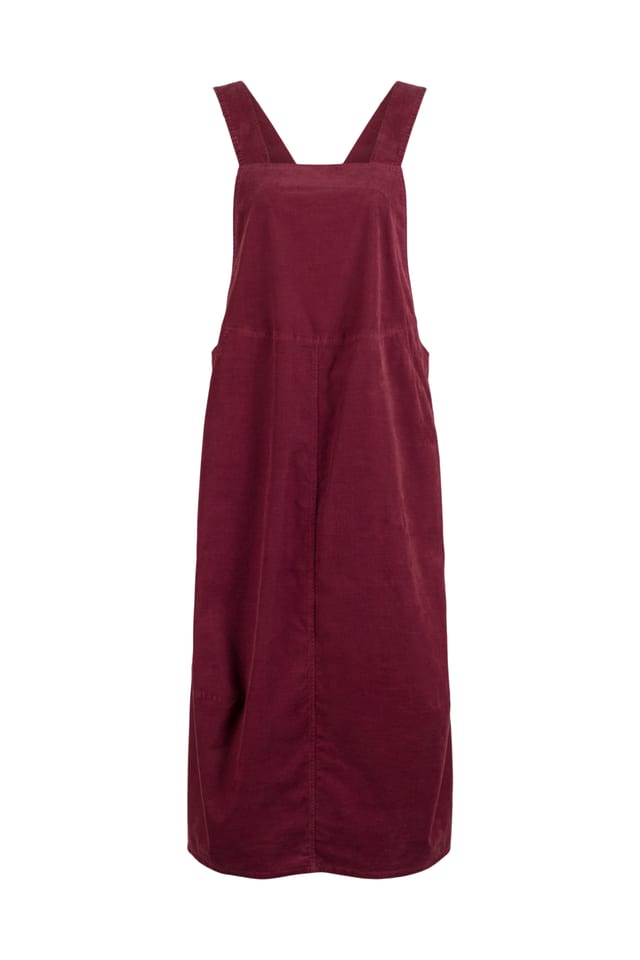 Kleid 508 - Elastischer Baumwoll-Feincord - 252REDWOOD - 10250710094