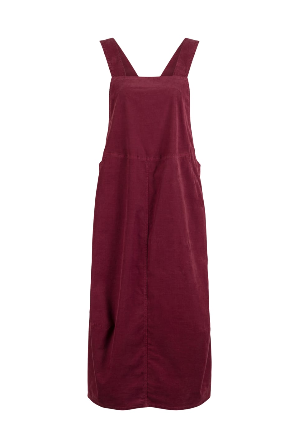 Dress 508 - Cotton needlecord with stretch - 252REDWOOD - 10250710094