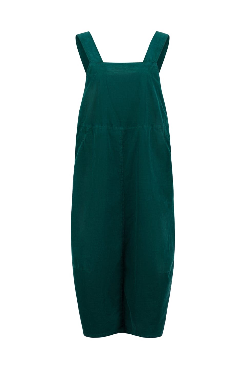 Dress 508 - Cotton needlecord with stretch - 682BOTTLE - 10250710094