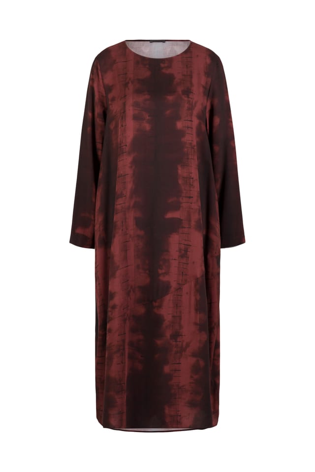 Dress 509 - Print on pure viscose - 270TERRA - 10250710096