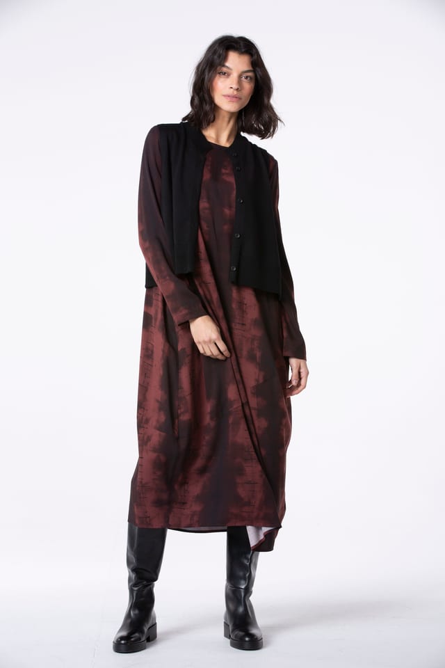Dress 509 - Print on pure viscose - 270TERRA - 10250710096