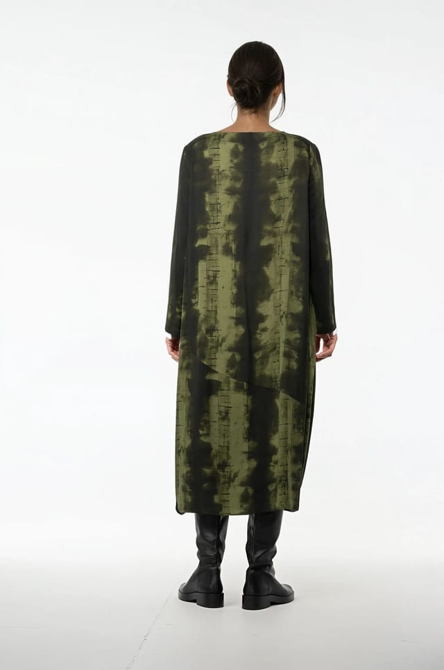 Jurk 509 - Viscose met print - 780GROVE - 10250710096