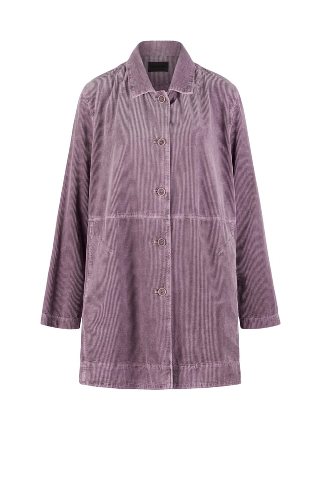 Jacket 513 - Pure cotton corduroy - 322ORCHID - 10250710097