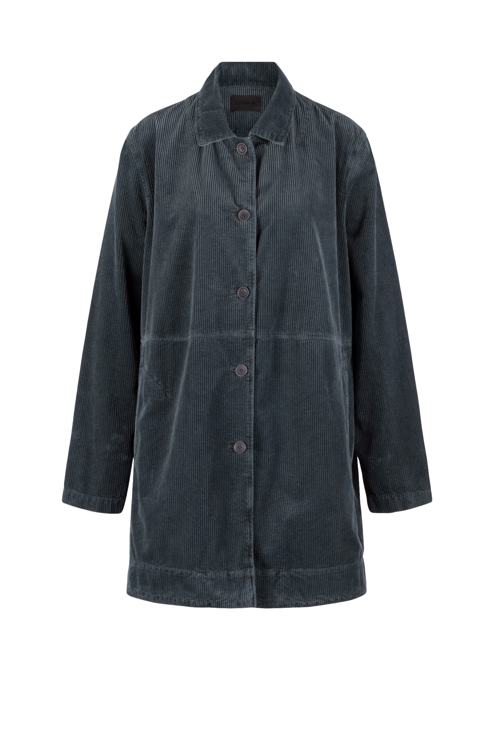 Jacket 513 Blue Pure cotton corduroy