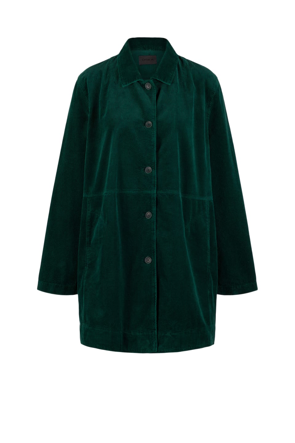 Jacket 513 - Pure cotton corduroy - 682BOTTLE - 10250710097