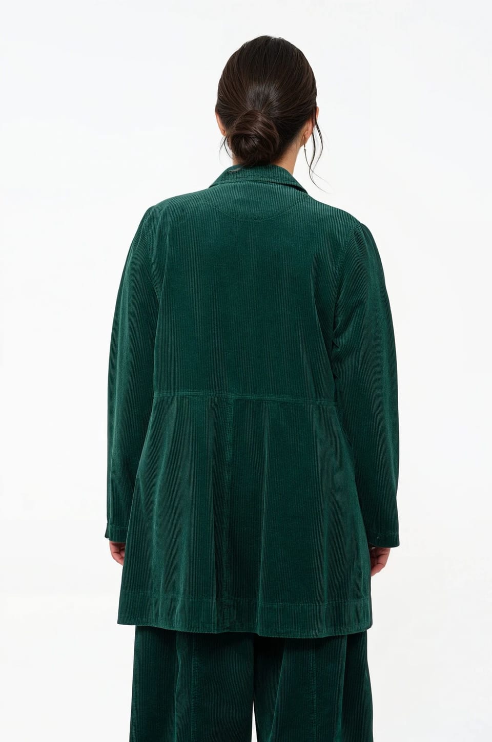 Jacket 513 - Pure cotton corduroy - 682BOTTLE - 10250710097