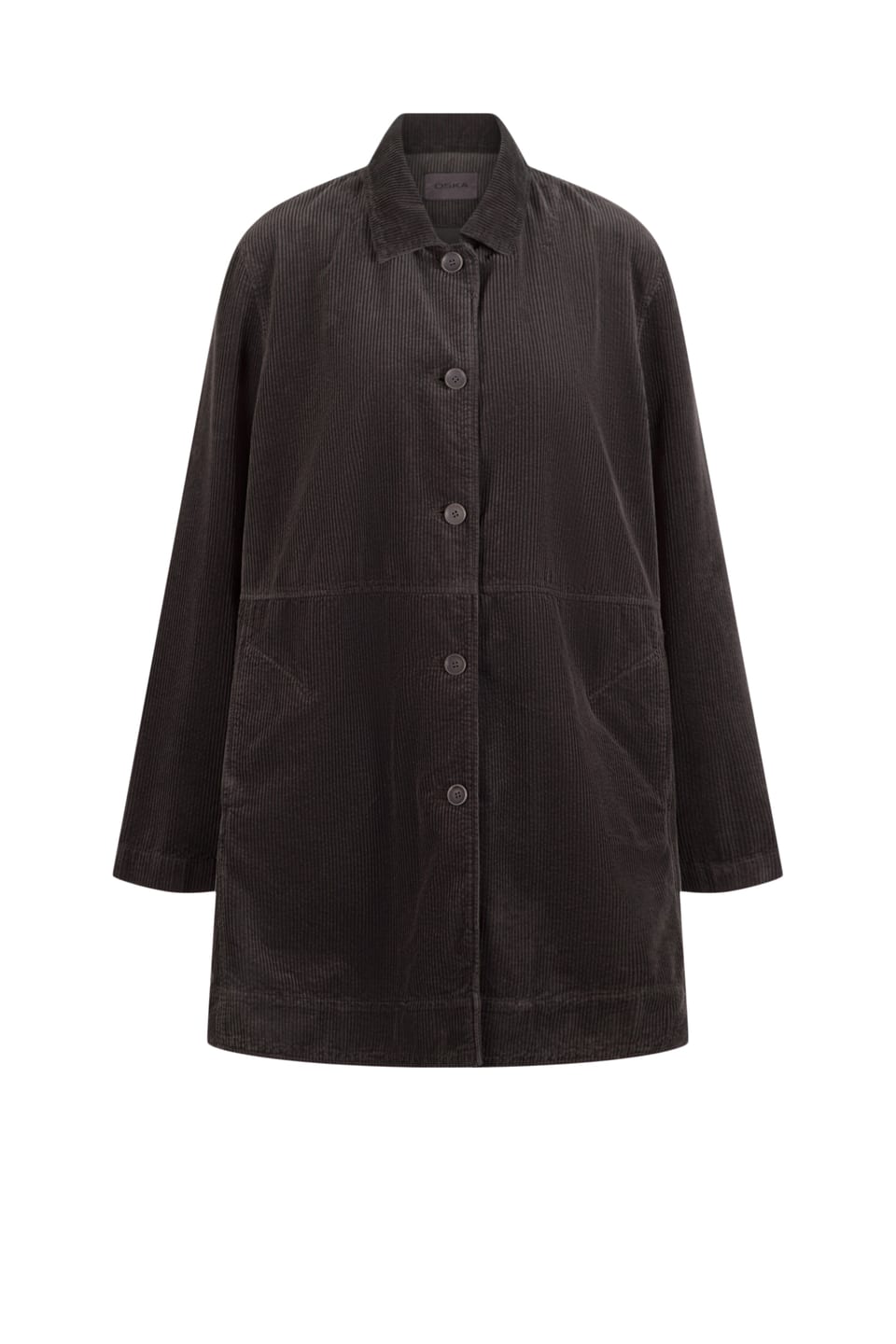 Jacket 513 - Pure cotton corduroy - 980SEPIA - 10250710097