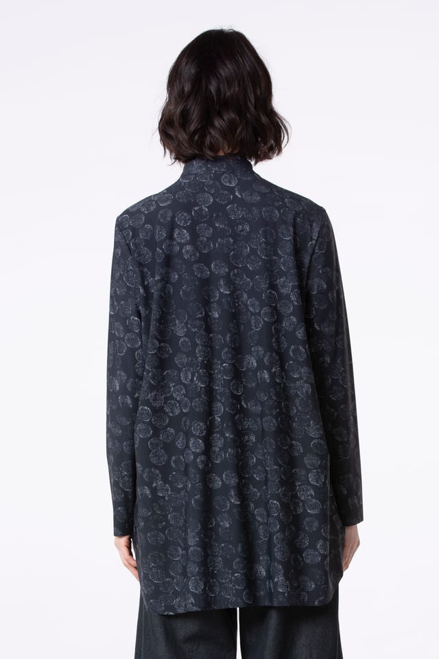 Bluse 520 - Druck auf Technostretch - 990BLACK - 10250710098