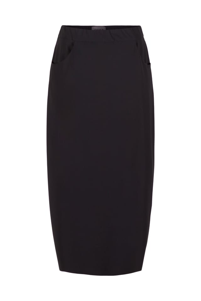 Skirt 502 - Techno-stretch - 990BLACK - 10250710102