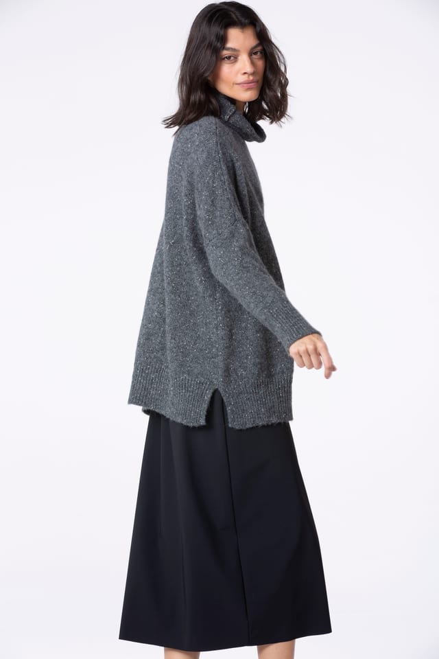 Skirt 502 - Techno-stretch - 990BLACK - 10250710102