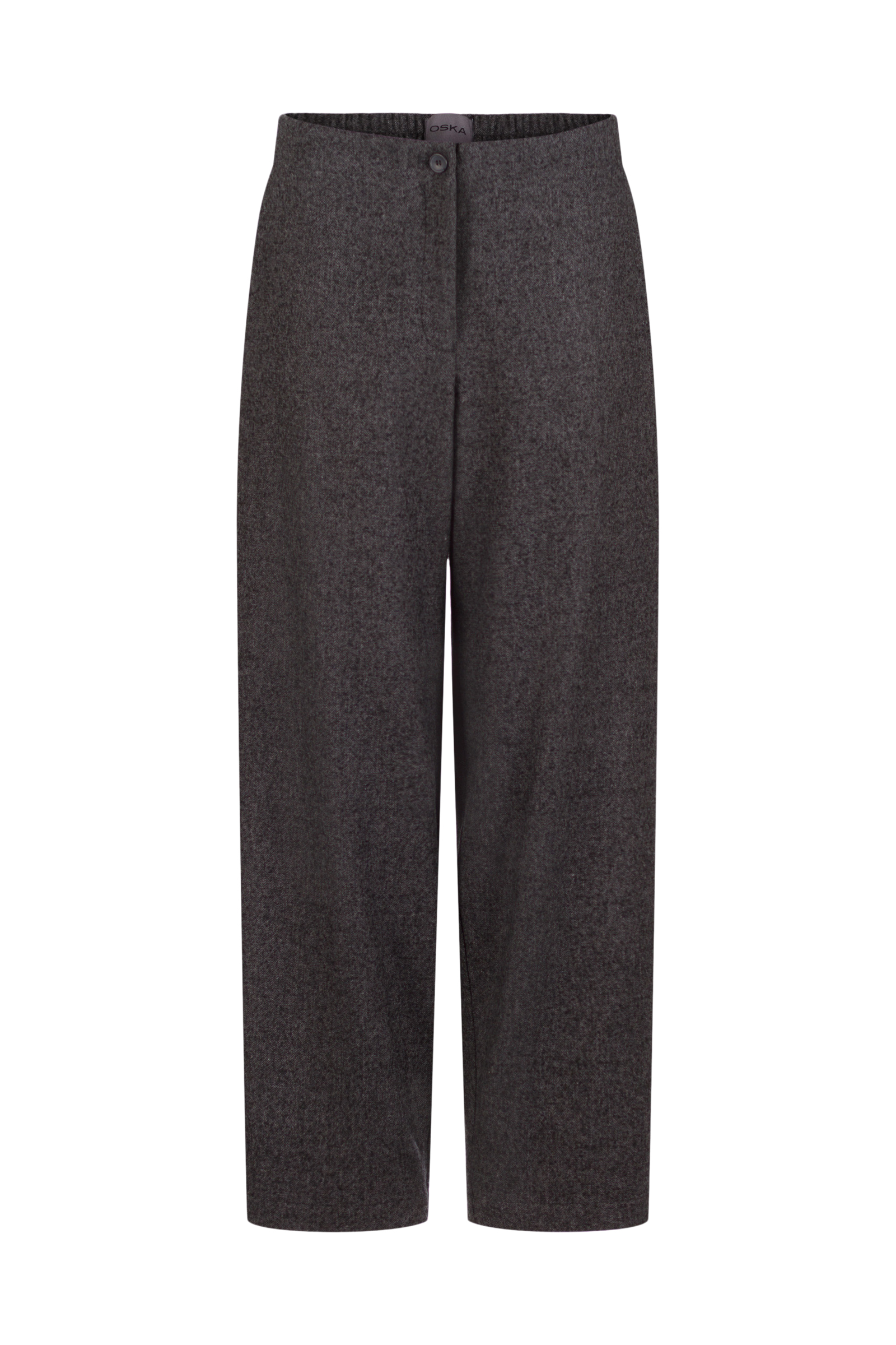 Trousers 529 Grey Flannel herringbone in wool blend