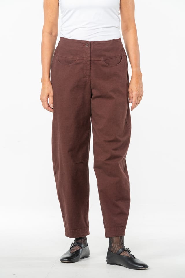 Broek 530 - Stretchkatoen met wafeltstructuur - 270TERRA - 10250710104