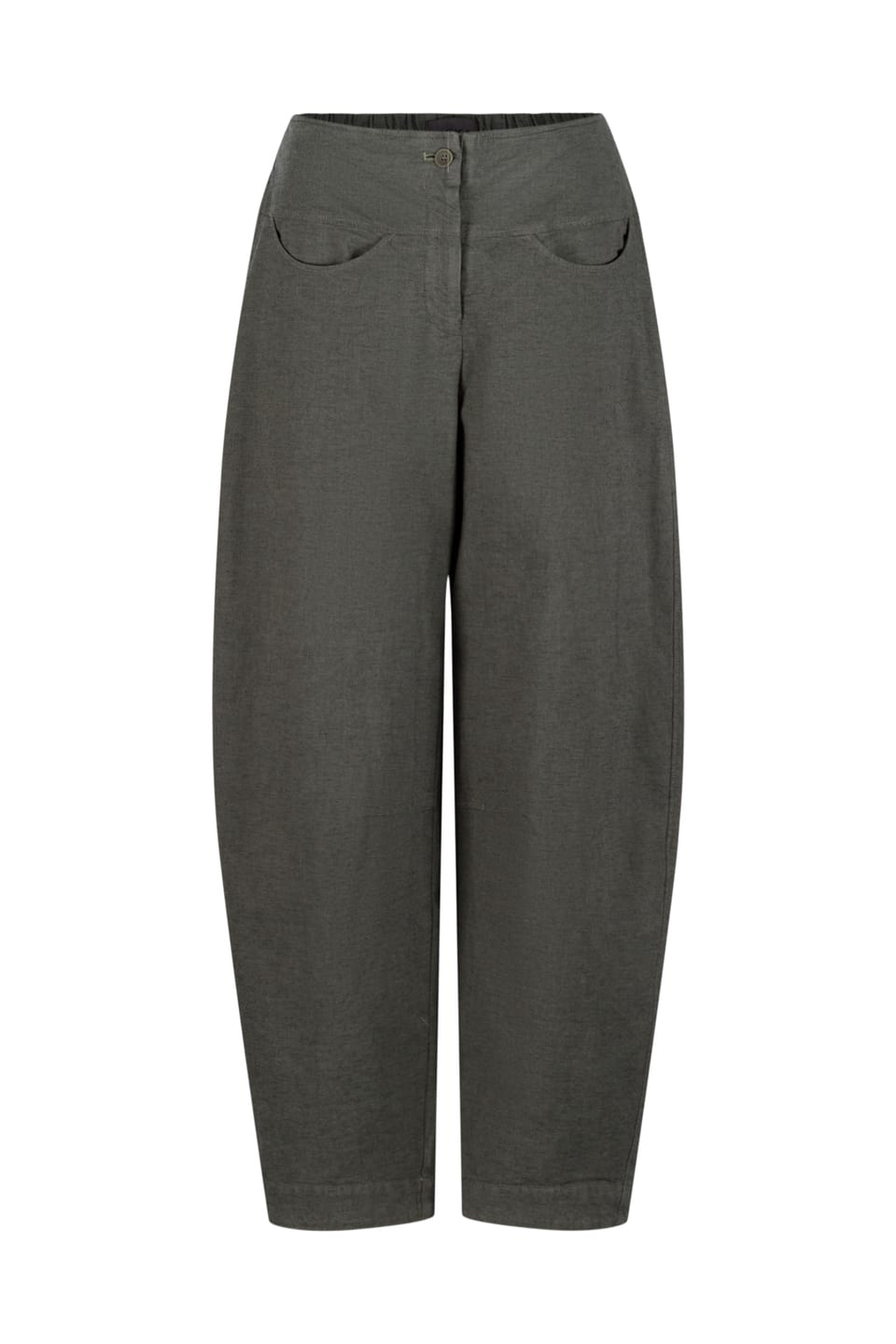 Trousers 530 - Stretch cotton with mini dobby pattern - 640THISTLE - 10250710104