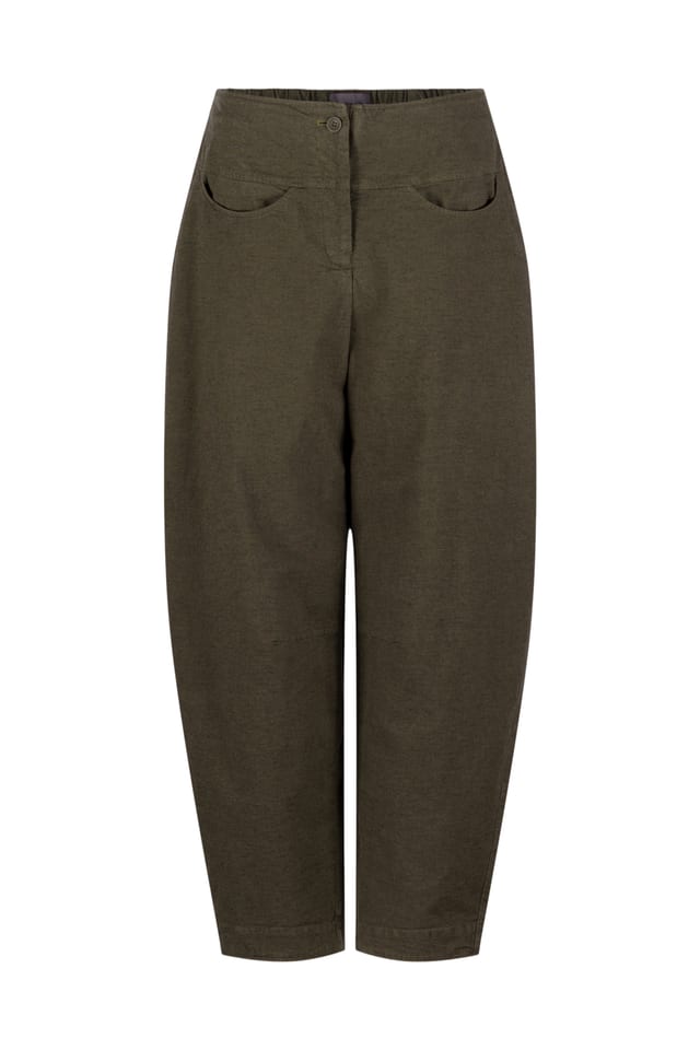 Hose 530 - Baumwollstretch mit Mini-Schaftmuster - 780GROVE - 10250710104