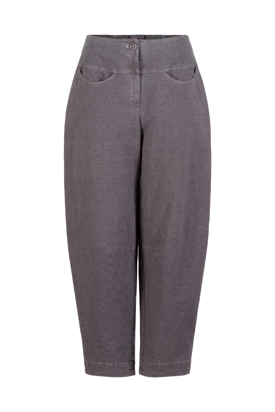 Trousers 530 - Stretch cotton with mini dobby pattern - 942MOUSE - 10250710104