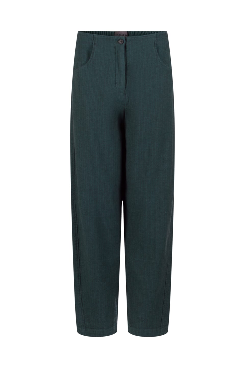 Trousers 531 wash - Herringbone cotton stretch - 680BOTTLE - 10250710106